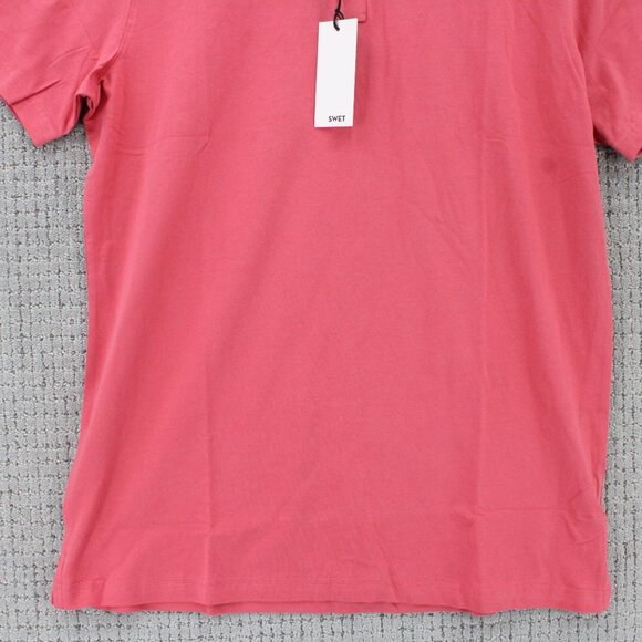Swet Tailor Performance Polo Shirt Mens XL Pink Short Sleeve Soft Outdoor NWT - Picture 4 of 10